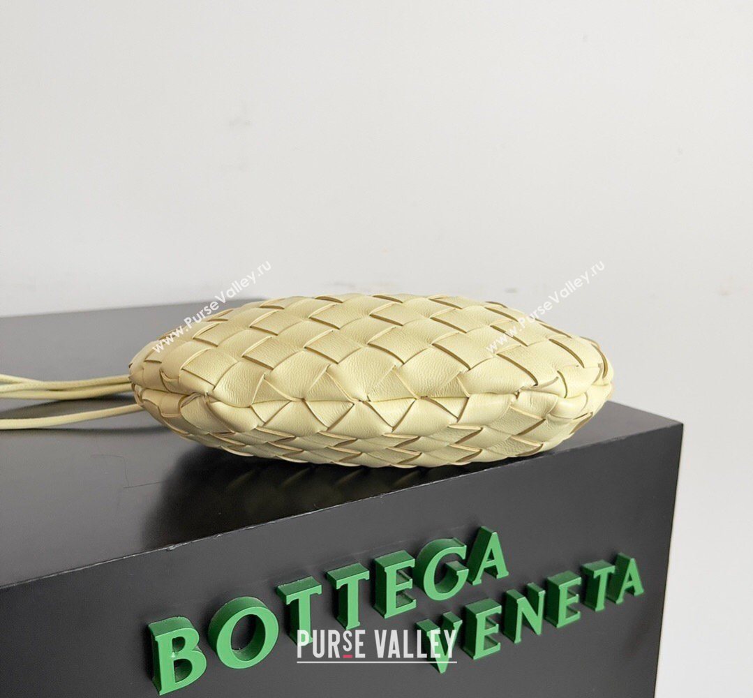 Bottega Veneta Mini Sardine Bag in Intrecciato Leather Ice Cream 2026 744267 (YX-260402018)