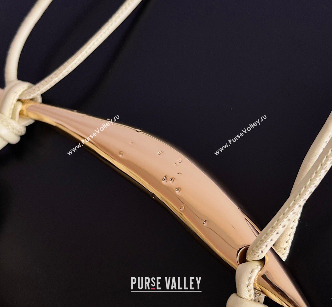 Bottega Veneta Mini Sardine Bag in Intrecciato Leather Ice Cream 2026 744267 (YX-260402018)