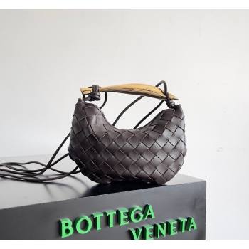 Bottega Veneta Mini Sardine Bag in Intrecciato Leather Fondant Brown 2026 744267 (YX-260402019)