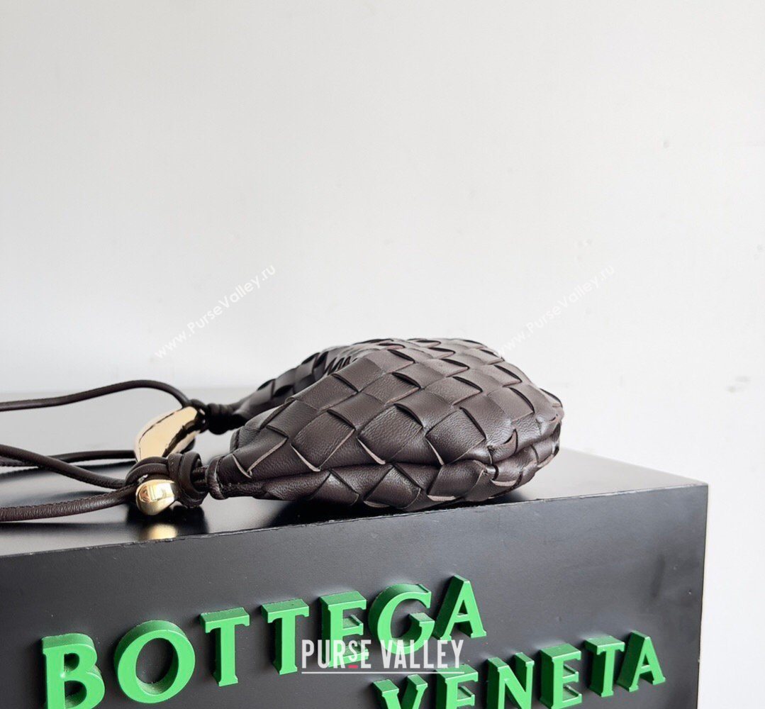 Bottega Veneta Mini Sardine Bag in Intrecciato Leather Fondant Brown 2026 744267 (YX-260402019)