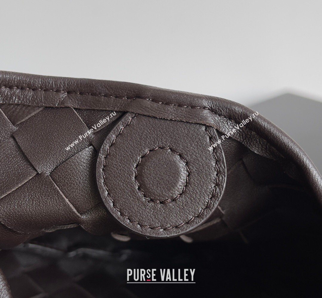 Bottega Veneta Mini Sardine Bag in Intrecciato Leather Fondant Brown 2026 744267 (YX-260402019)