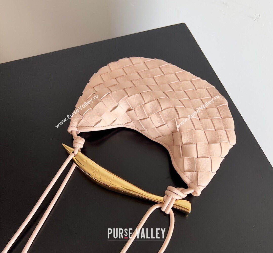 Bottega Veneta Mini Sardine Bag in Intrecciato Leather Lotus Pink 2026 744267 (YX-260402020)