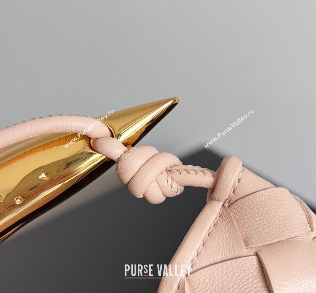 Bottega Veneta Mini Sardine Bag in Intrecciato Leather Lotus Pink 2026 744267 (YX-260402020)