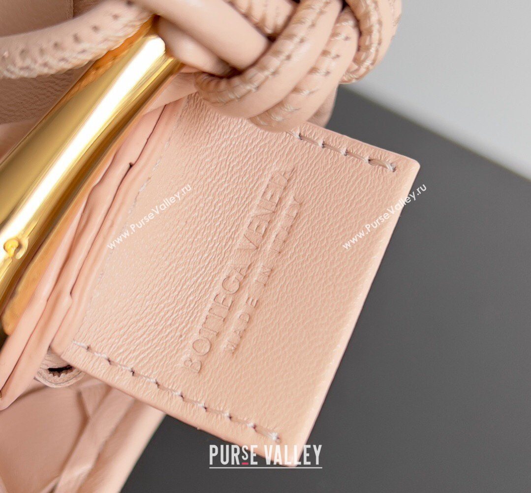 Bottega Veneta Mini Sardine Bag in Intrecciato Leather Lotus Pink 2026 744267 (YX-260402020)