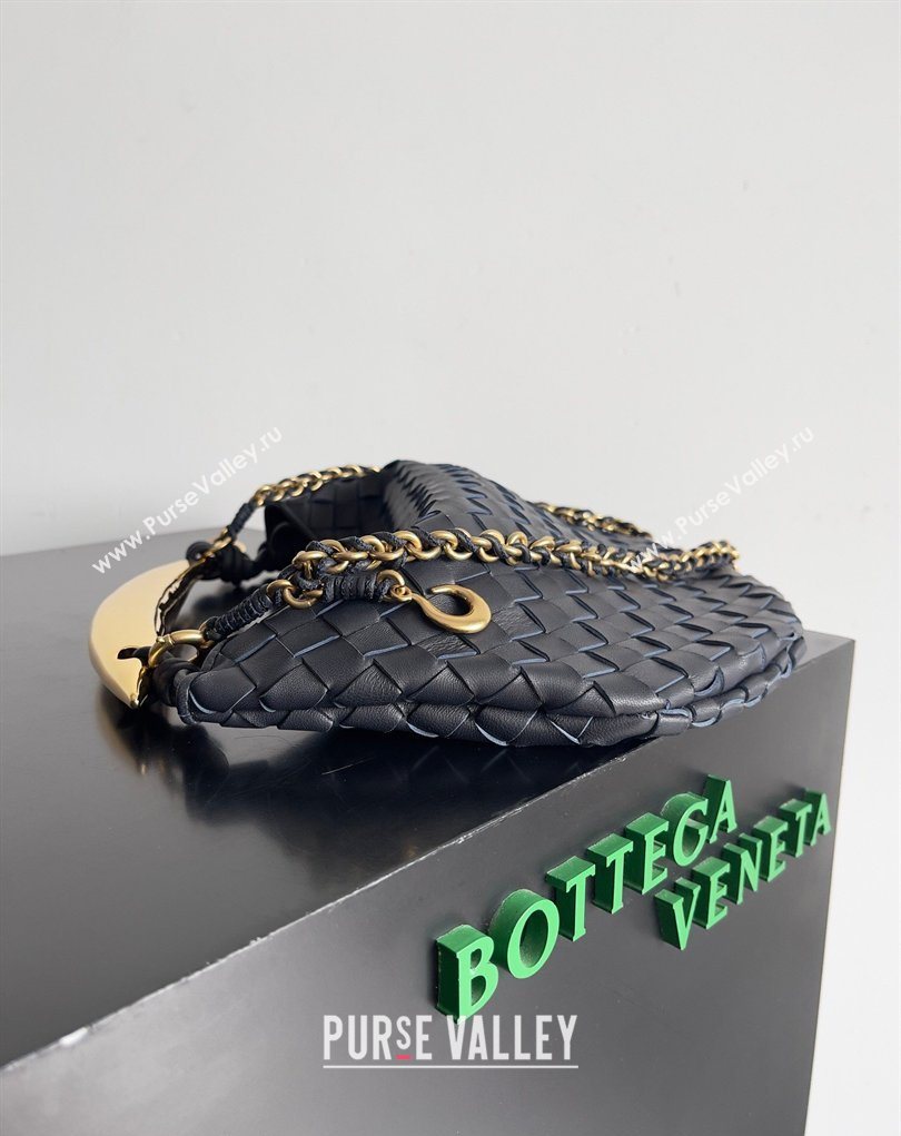 Bottega Veneta Sardine Bag with Chain in Intrecciato Leather 776768 Space Blue 2026 (YX-260402036)