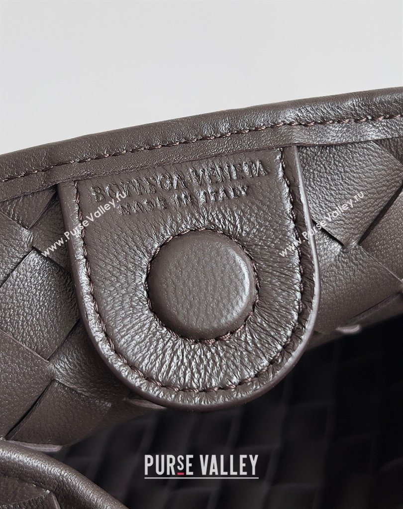 Bottega Veneta Sardine Bag with Chain in Intrecciato Leather 776768 Fondant Brown 2026 (YX-260402040)