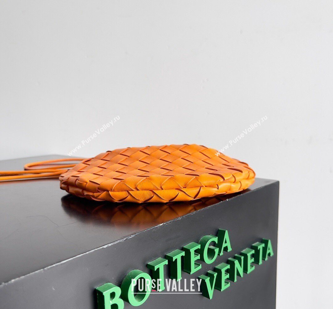 Bottega Veneta Mini Sardine Bag in Intrecciato Leather Orange 2026 744267 (YX-260402008)