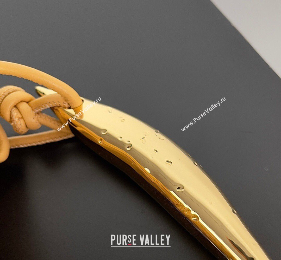 Bottega Veneta Mini Sardine Bag in Intrecciato Leather Yellow 2026 744267 (YX-260402010)