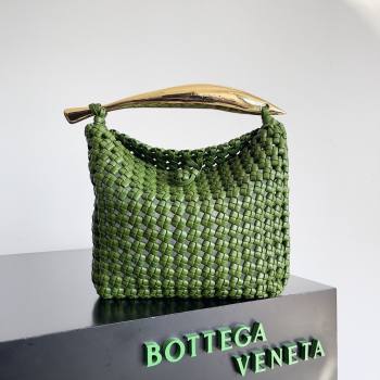 Bottega Veneta Sardine Bag in Intrecciato Leather Green1 2026 BV040201 (YX-260402042)