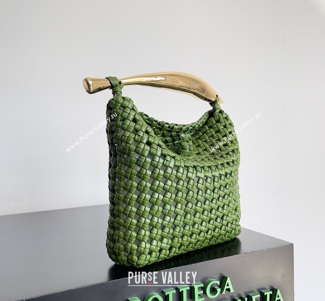 Bottega Veneta Sardine Bag in Intrecciato Leather Green1 2026 BV040201 (YX-260402042)
