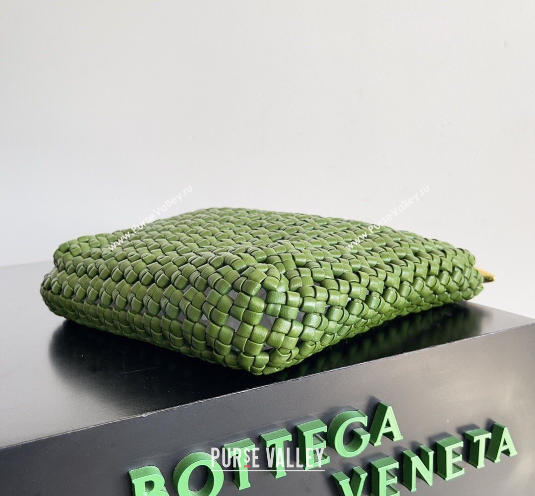 Bottega Veneta Sardine Bag in Intrecciato Leather Green1 2026 BV040201 (YX-260402042)