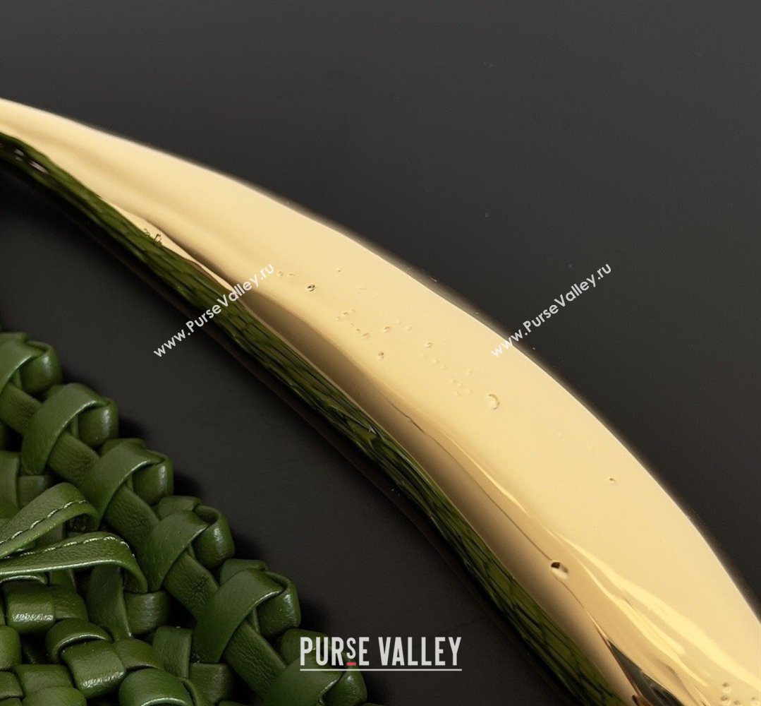 Bottega Veneta Sardine Bag in Intrecciato Leather Green1 2026 BV040201 (YX-260402042)