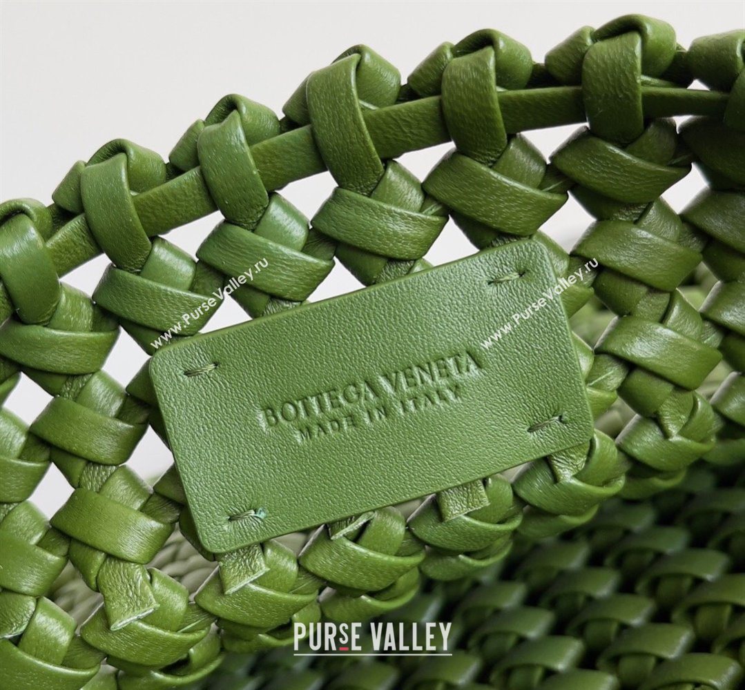 Bottega Veneta Sardine Bag in Intrecciato Leather Green1 2026 BV040201 (YX-260402042)