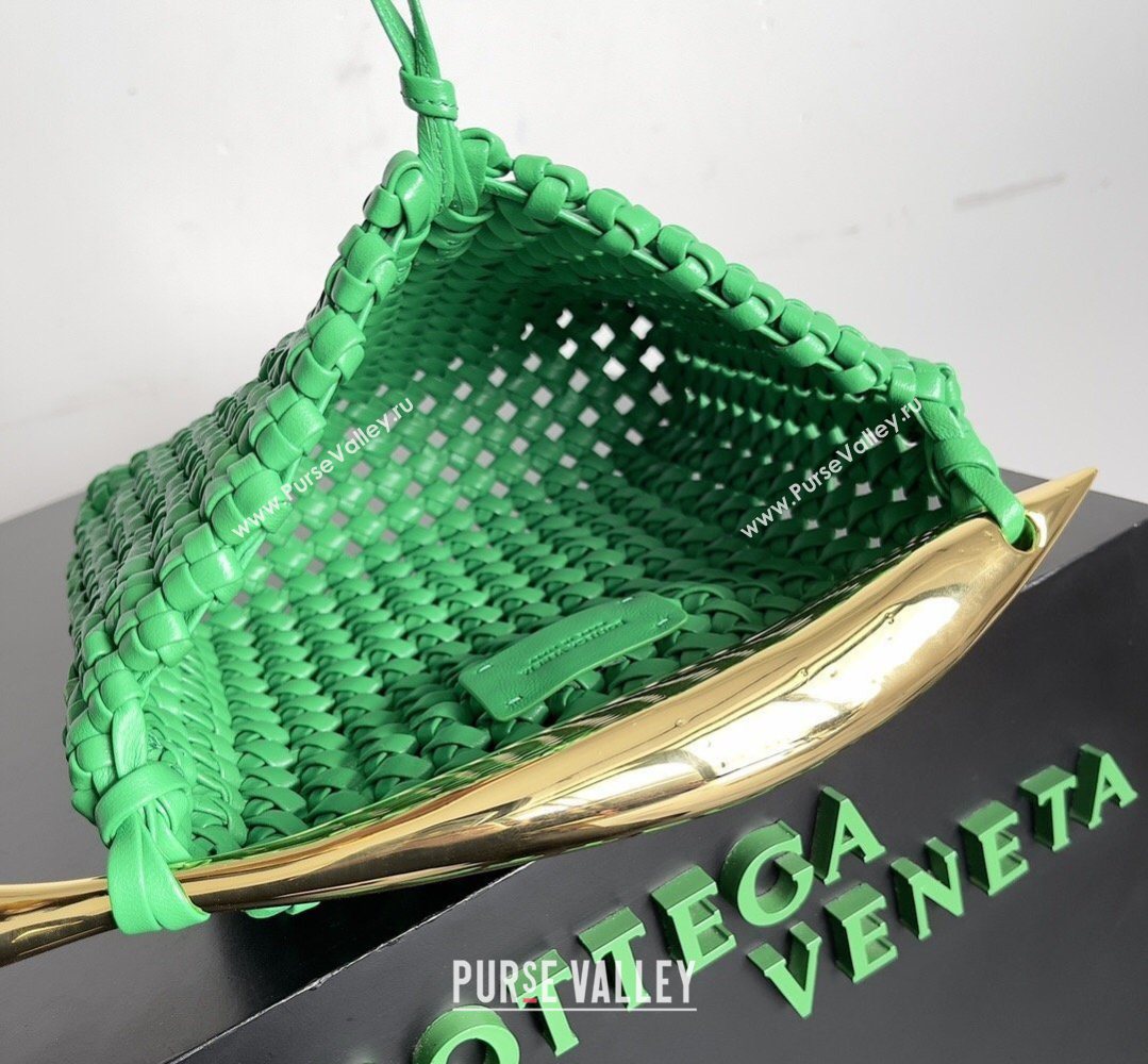 Bottega Veneta Sardine Bag in Intrecciato Leather Light Green 2026 BV040201 (YX-260402044)