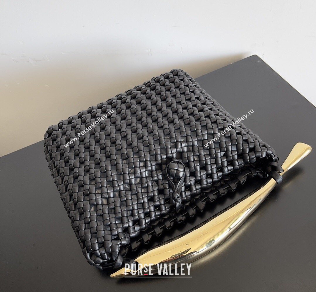 Bottega Veneta Sardine Bag in Intrecciato Leather Black 2026 BV040201 (YX-260402045)