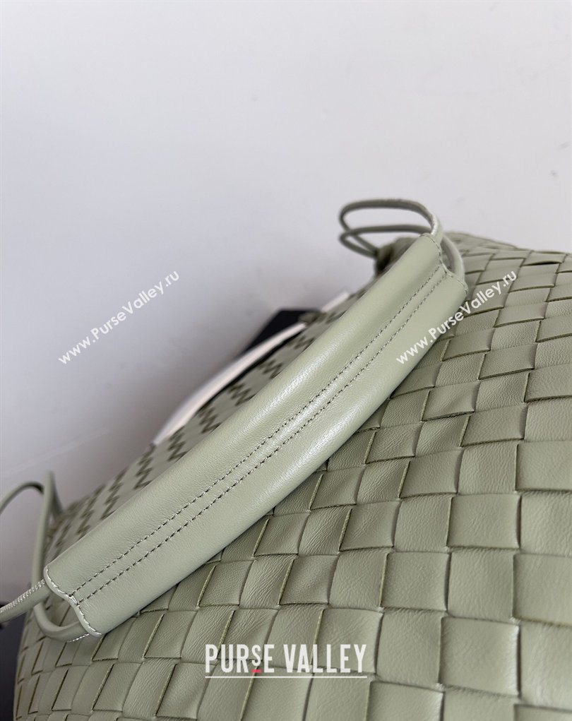 Bottega Veneta Mens Sardine Hobo Bag in Intrecciato Leather Green 2026 BV040202 (YX-260402046)