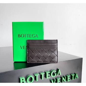 Bottega Veneta Intrecciato Leather Credit Card Case Fondant Brown 2026 796324 (YX-260402079)