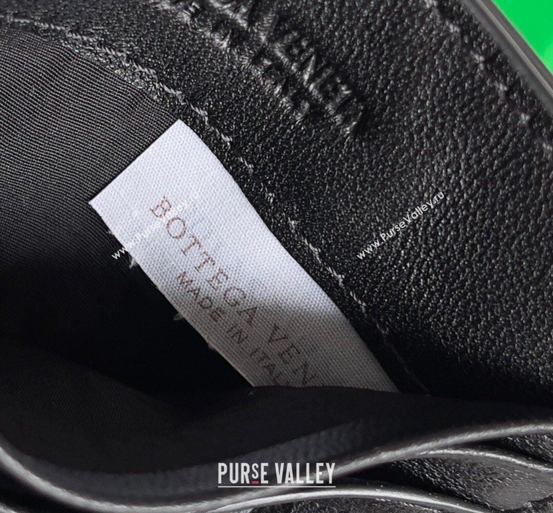 Bottega Veneta Intrecciato Leather Credit Card Case Black 2026 796324 (YX-260402085)