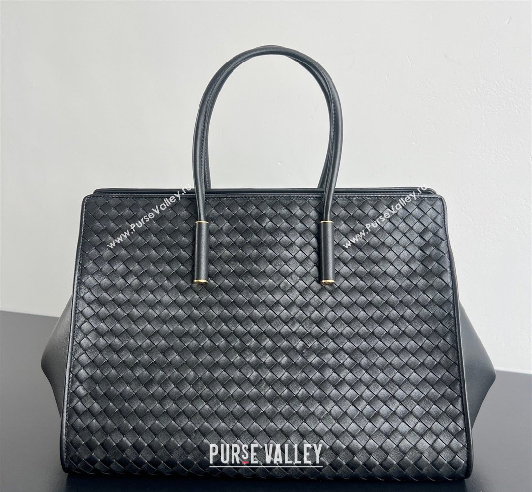 Bottega Veneta Barbara Tote Bag in Intrecciato Leather Black 2026 868327 (WT-260402108)