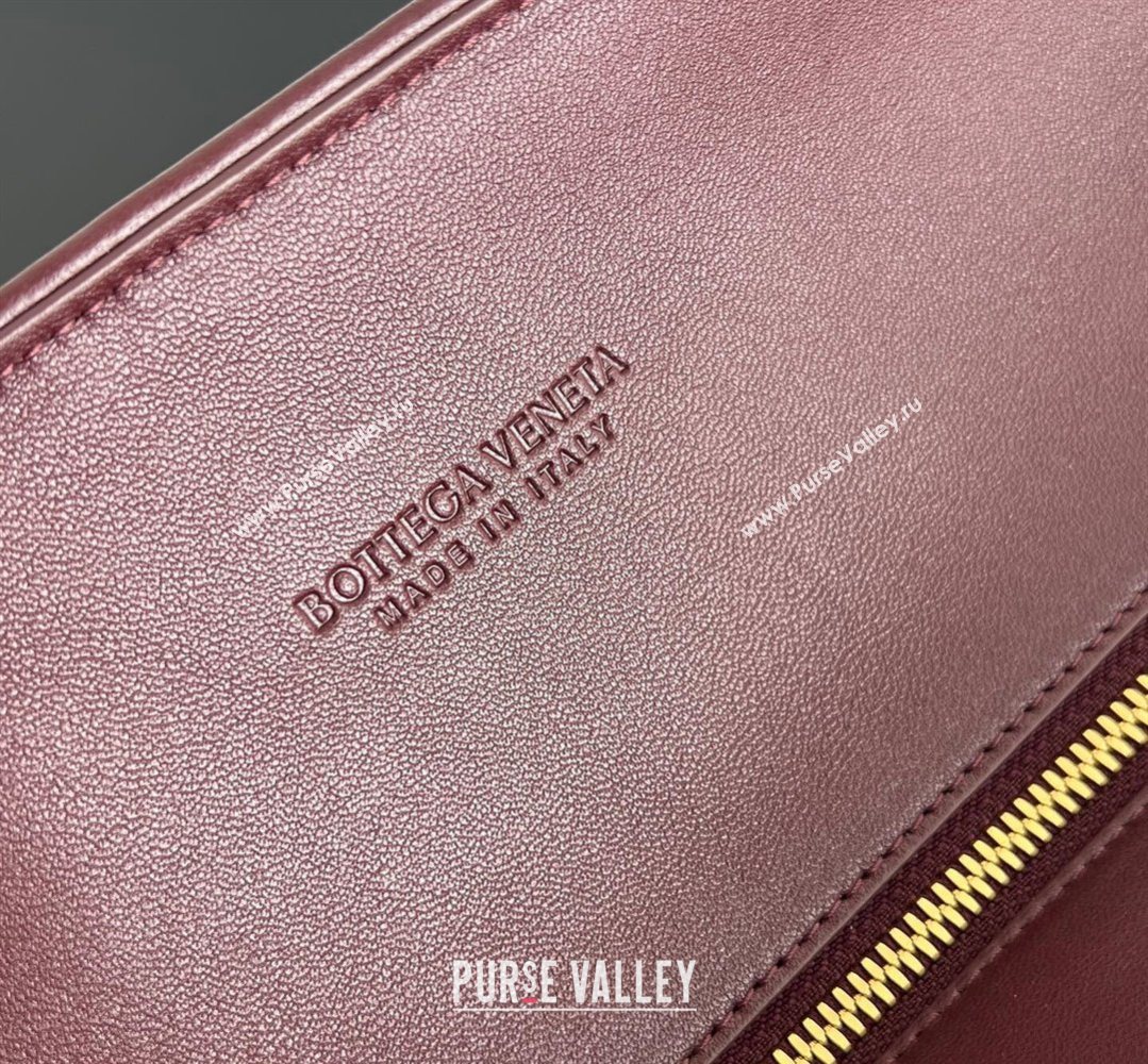 Bottega Veneta Barbara Tote Bag in Intrecciato Leather Deep Mahogany Red 2026 868327 (WT-260402106)