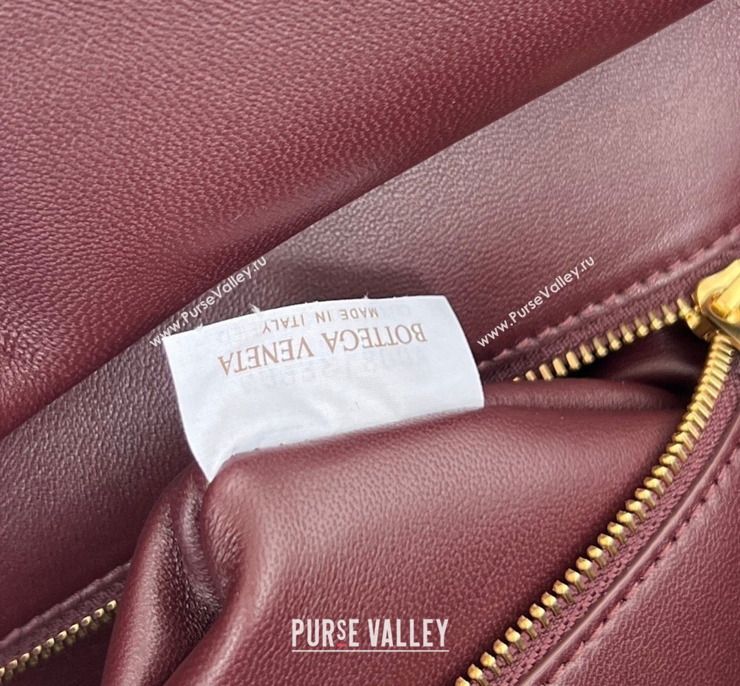 Bottega Veneta Barbara Tote Bag in Intrecciato Leather Deep Mahogany Red 2026 868327 (WT-260402106)