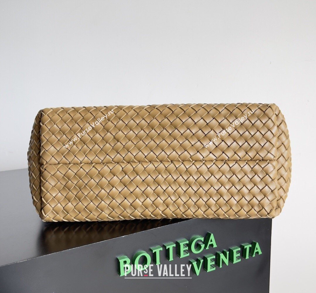 Bottega Veneta Medium Cabat Tote Bag 32cm in Intrecciato Leather Pale Brown 2026 BV040205 (XY-260402129)