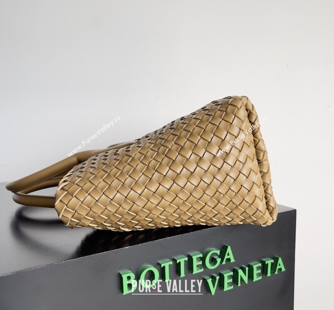 Bottega Veneta Medium Cabat Tote Bag 32cm in Intrecciato Leather Pale Brown 2026 BV040205 (XY-260402129)