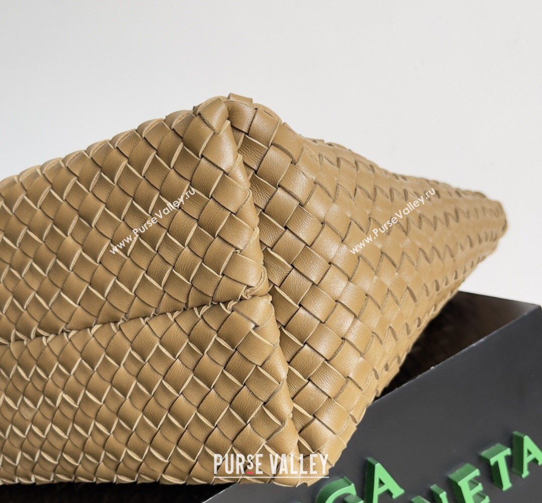 Bottega Veneta Medium Cabat Tote Bag 32cm in Intrecciato Leather Pale Brown 2026 BV040205 (XY-260402129)