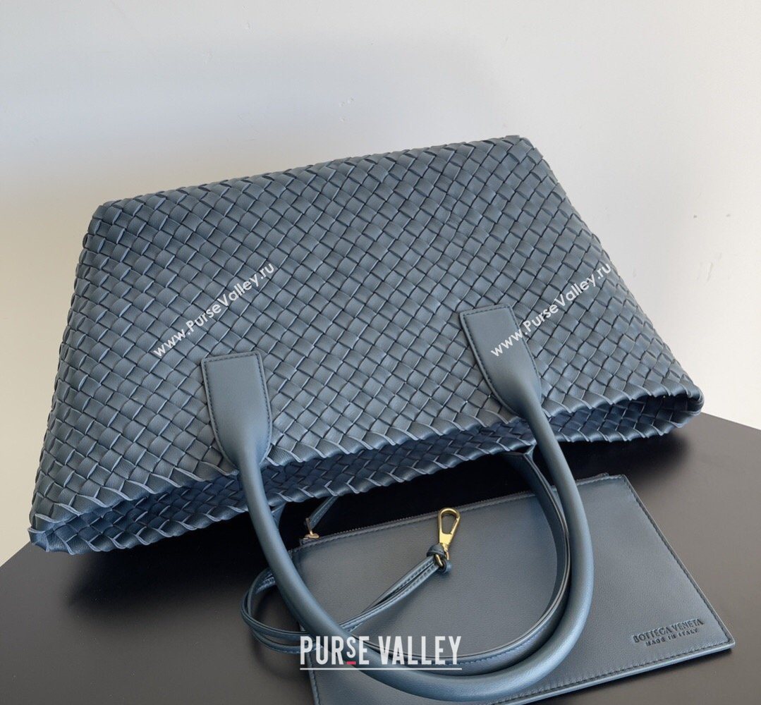 Bottega Veneta Medium Cabat Tote Bag 32cm in Intrecciato Leather Dark Brown 2026 BV040205 (XY-260402130)