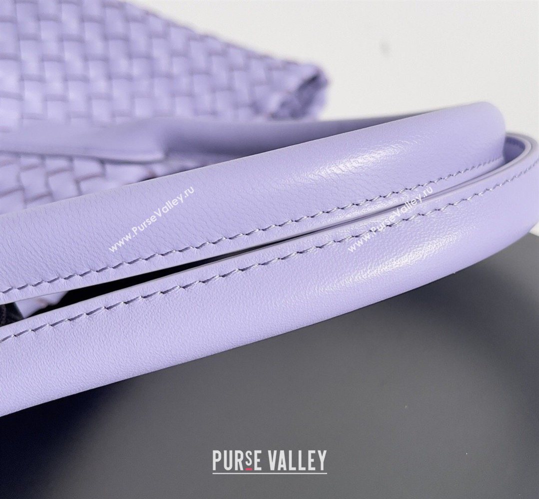 Bottega Veneta Medium Cabat Tote Bag 32cm in Intrecciato Leather Purple 2026 BV040205 (XY-260402135)