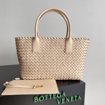 Bottega Veneta Medium Cabat Tote Bag 32cm in Intrecciato Leather Nude2 2026 BV040205 (XY-260402137)
