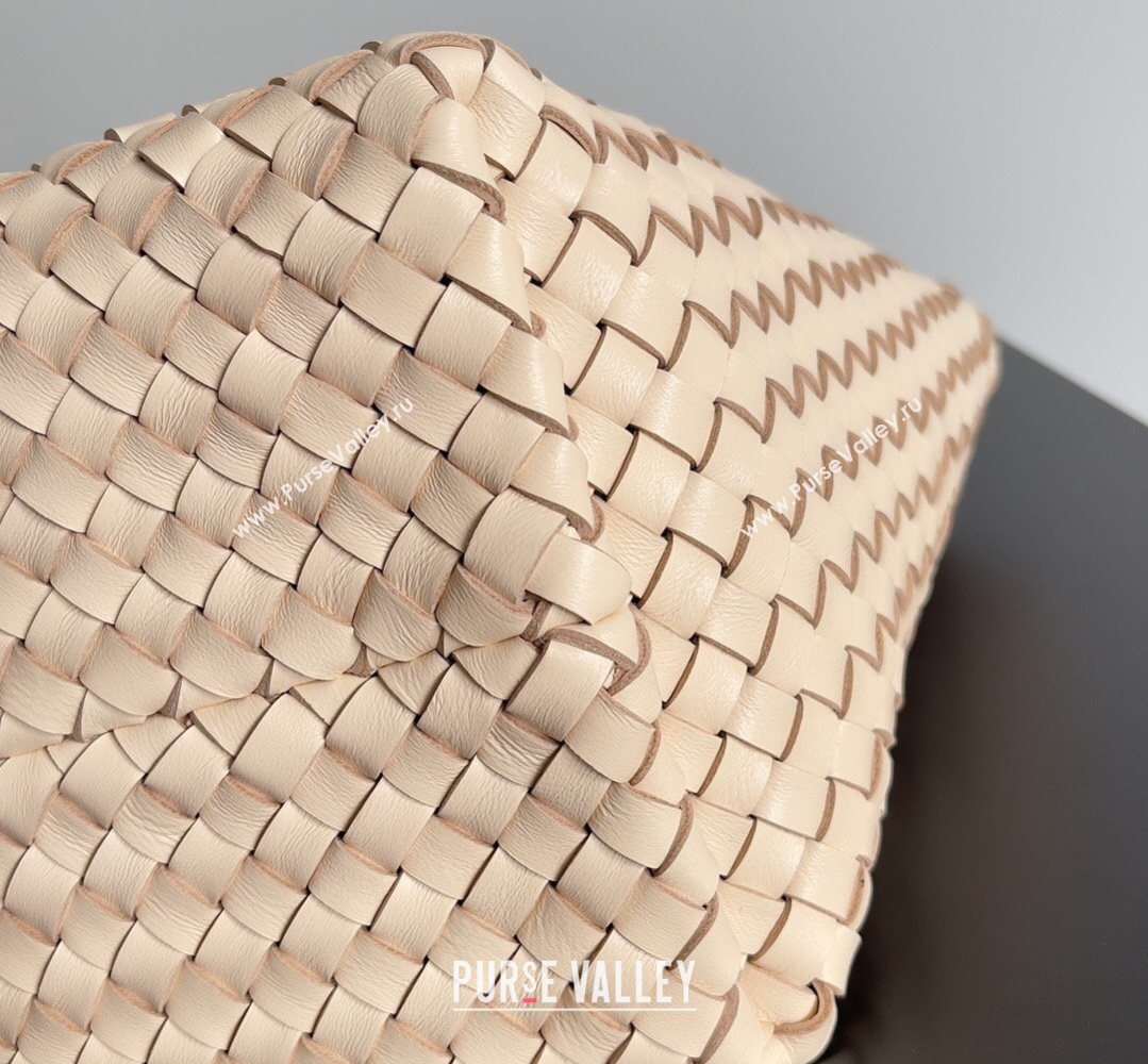 Bottega Veneta Medium Cabat Tote Bag 32cm in Intrecciato Leather Nude2 2026 BV040205 (XY-260402137)