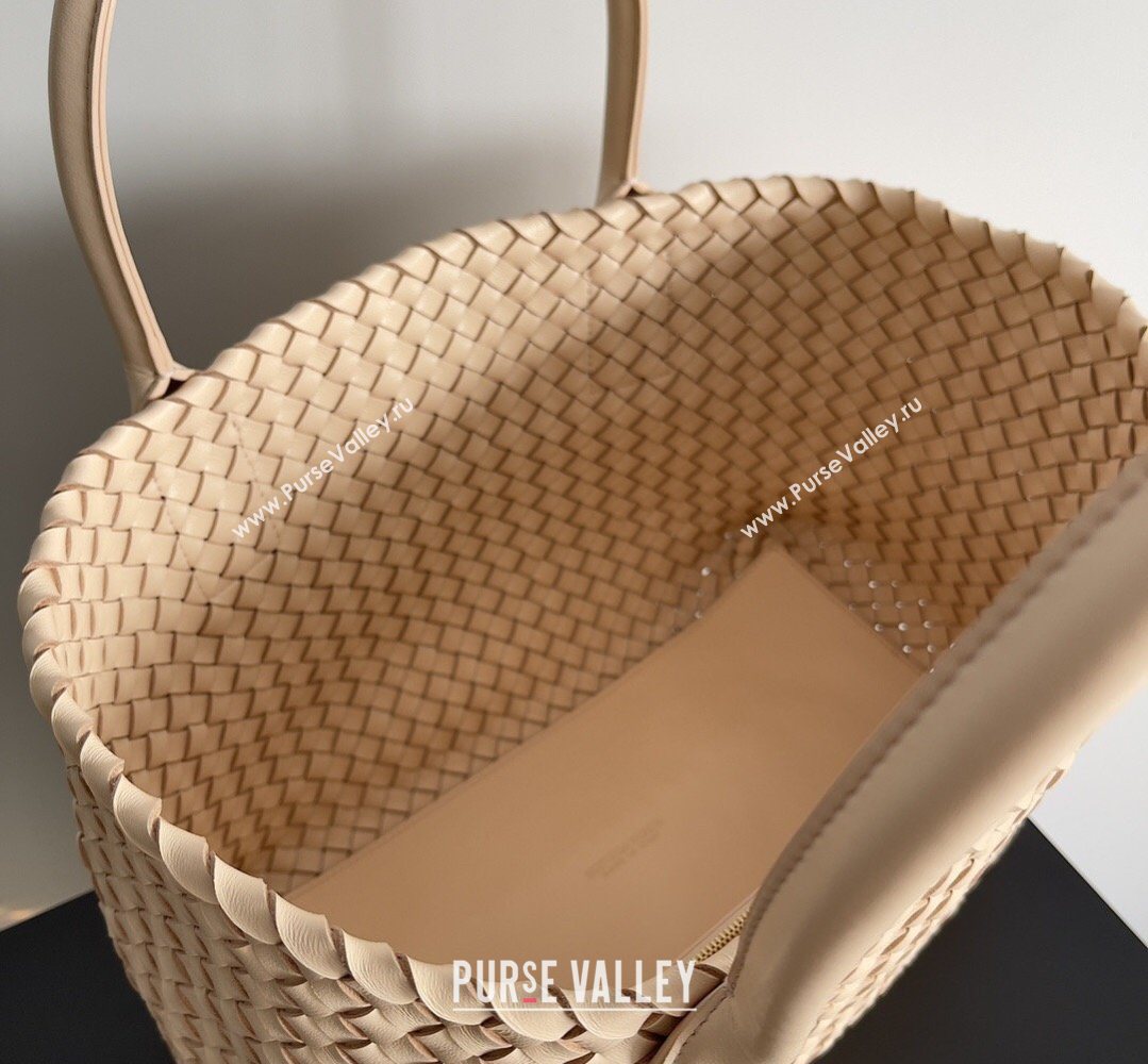 Bottega Veneta Medium Cabat Tote Bag 32cm in Intrecciato Leather Nude2 2026 BV040205 (XY-260402137)