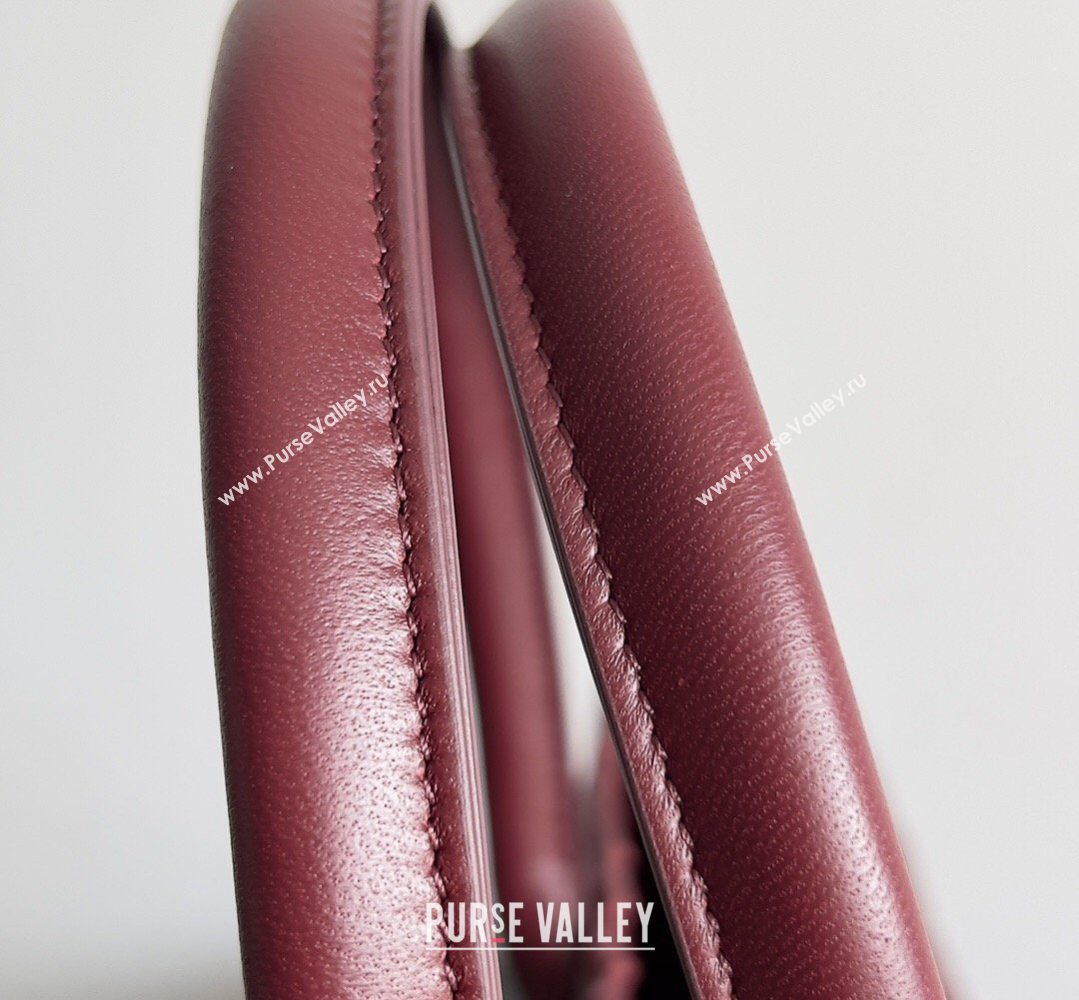 Bottega Veneta Medium Cabat Tote Bag 32cm in Intrecciato Leather Burgundy 2026 BV040205 (YX-260402123)