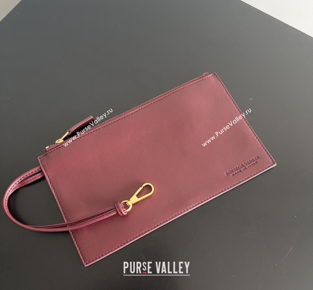 Bottega Veneta Medium Cabat Tote Bag 32cm in Intrecciato Leather Burgundy 2026 BV040205 (YX-260402123)