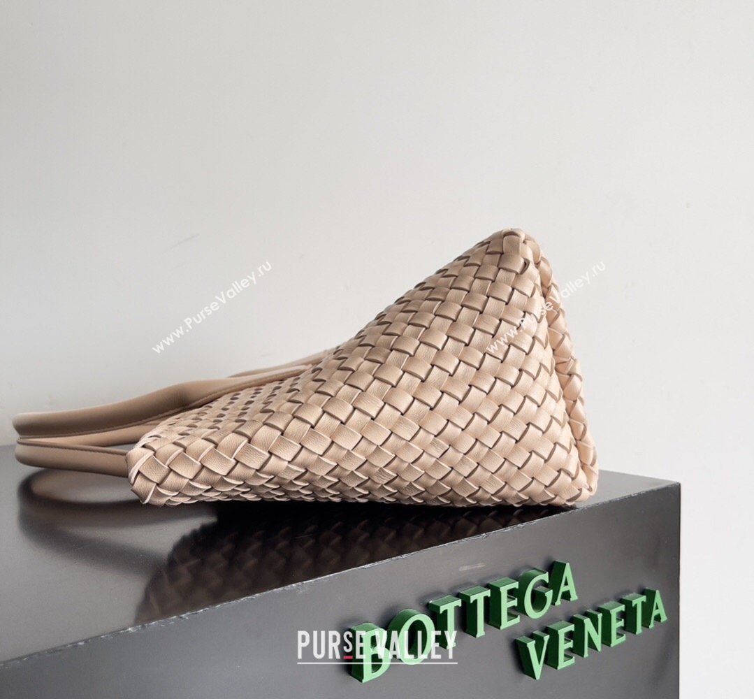 Bottega Veneta Medium Cabat Tote Bag 32cm in Intrecciato Leather Nude Pink 2026 BV040205 (XY-260402125)