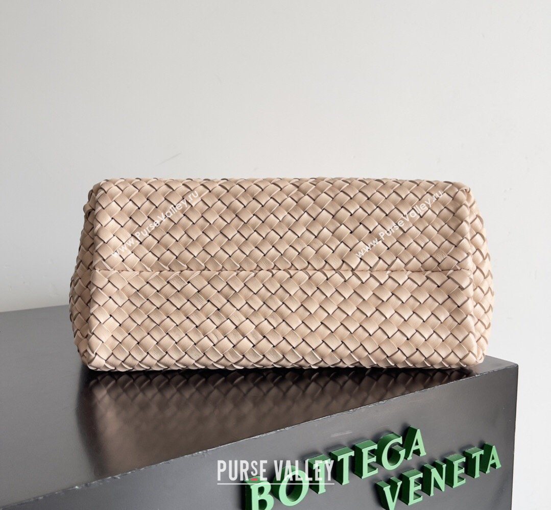 Bottega Veneta Medium Cabat Tote Bag 32cm in Intrecciato Leather Nude Pink 2026 BV040205 (XY-260402125)