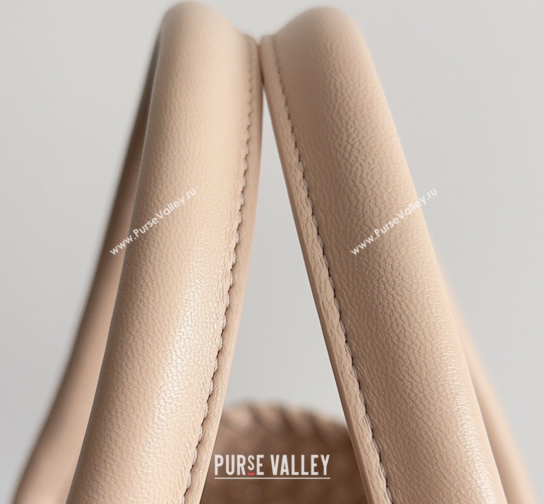 Bottega Veneta Medium Cabat Tote Bag 32cm in Intrecciato Leather Nude Pink 2026 BV040205 (XY-260402125)