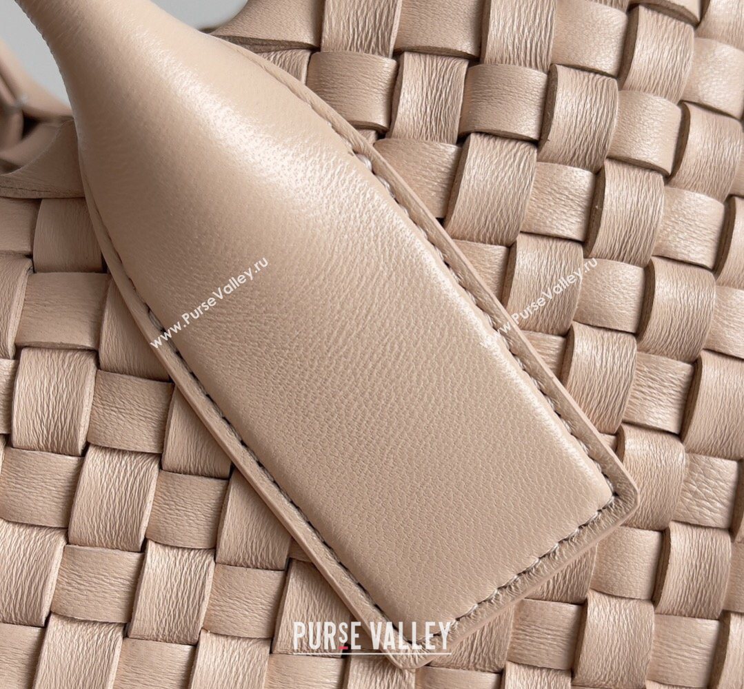 Bottega Veneta Medium Cabat Tote Bag 32cm in Intrecciato Leather Nude Pink 2026 BV040205 (XY-260402125)