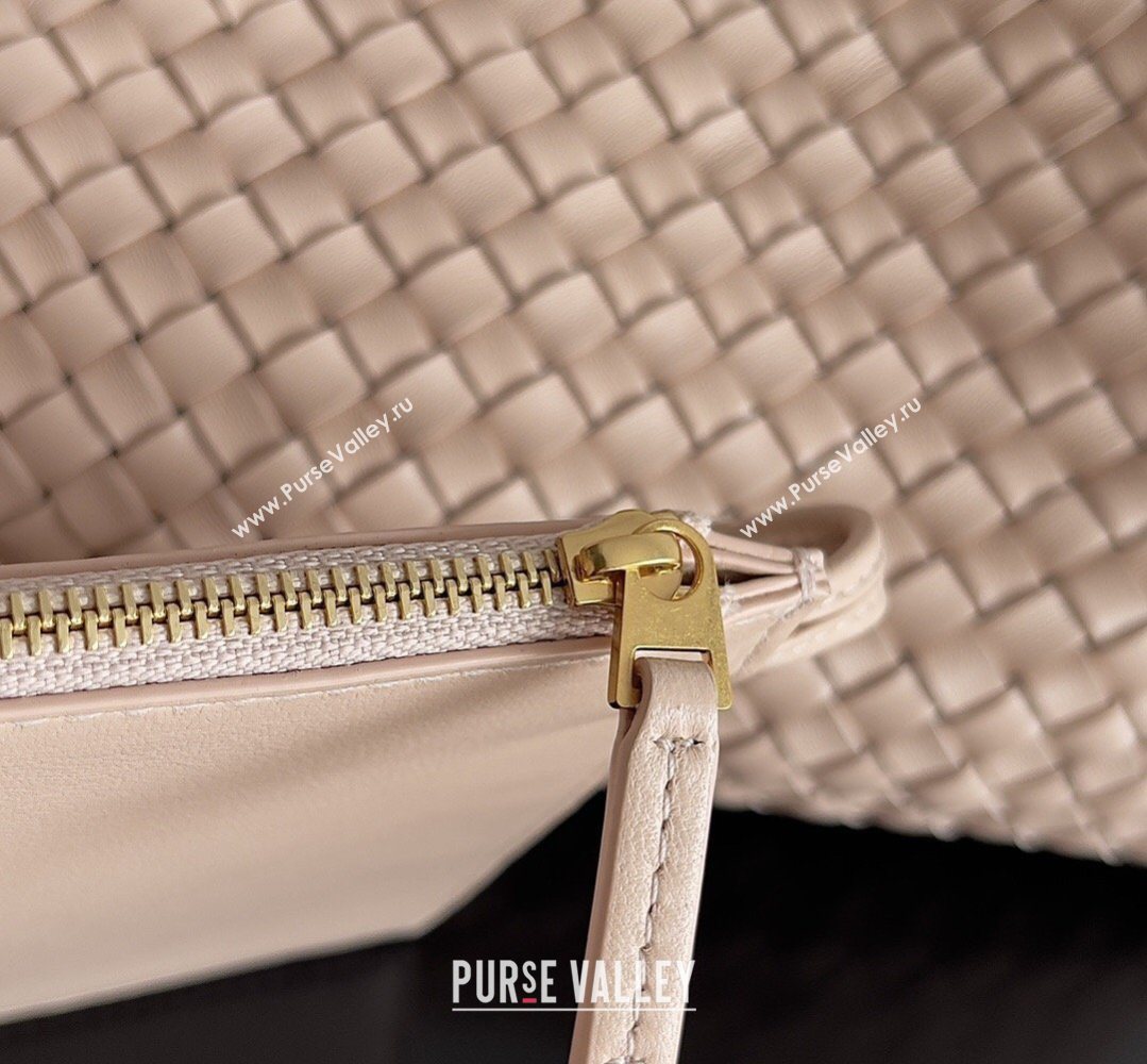 Bottega Veneta Medium Cabat Tote Bag 32cm in Intrecciato Leather Nude Pink 2026 BV040205 (XY-260402125)