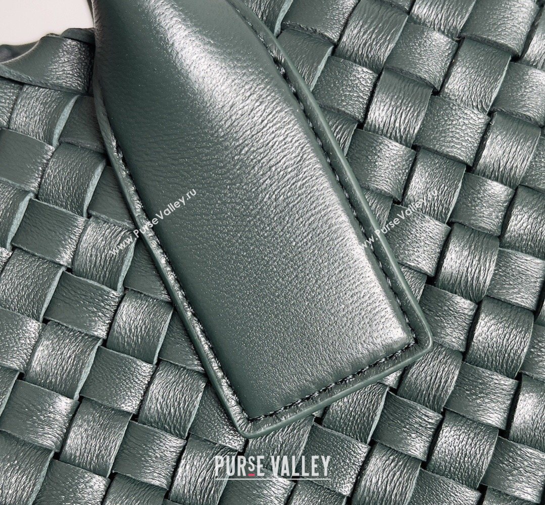 Bottega Veneta Medium Cabat Tote Bag 32cm in Intrecciato Leather Dark Green 2026 BV040205 (XY-260402126)