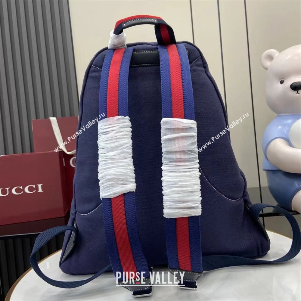 Gucci Mens Printed canvas maxi backpack bag 2025 821643 (XLU-250630087)