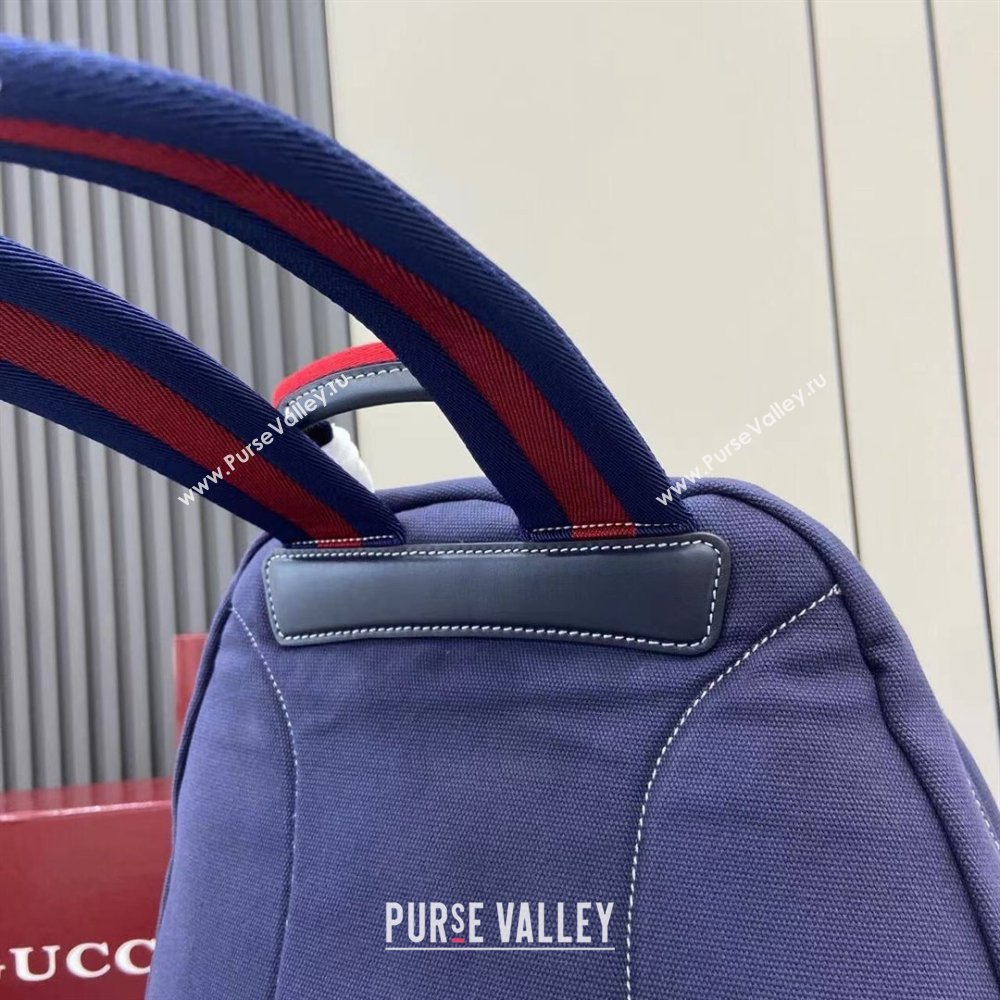 Gucci Mens Printed canvas maxi backpack bag 2025 821643 (XLU-250630087)