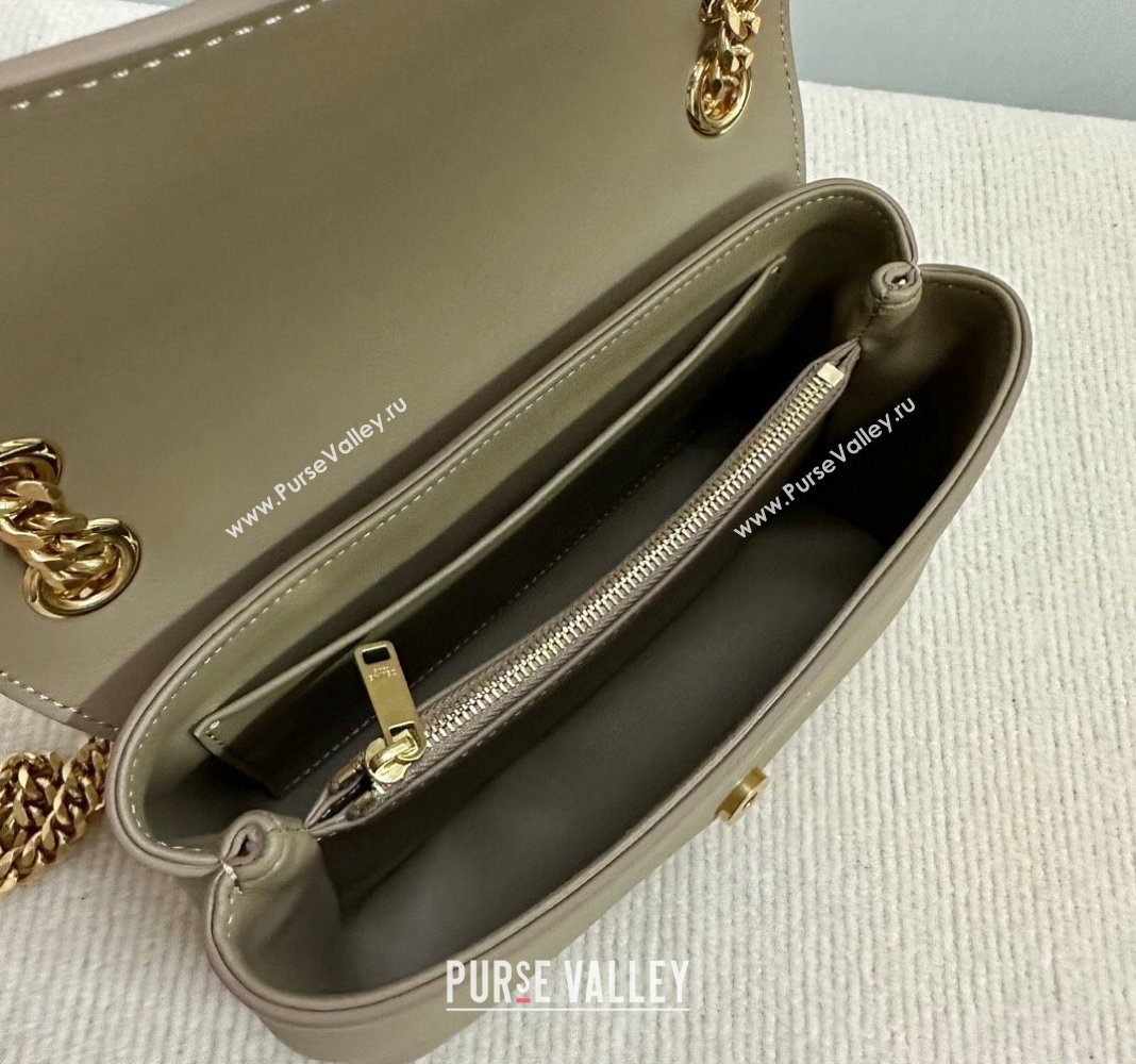 Celine Teen Victoire Shoulder bag in Supple Calfskin Beige 2024 116593 (BL-240415040)