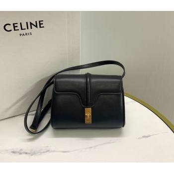 Celine Mini Soft 16 Bag in Calfskin Black 2024 100352 (BL-240415053)
