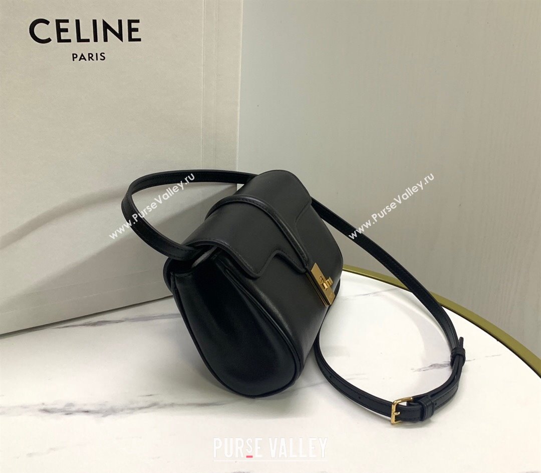 Celine Mini Soft 16 Bag in Calfskin Black 2024 100352 (BL-240415053)