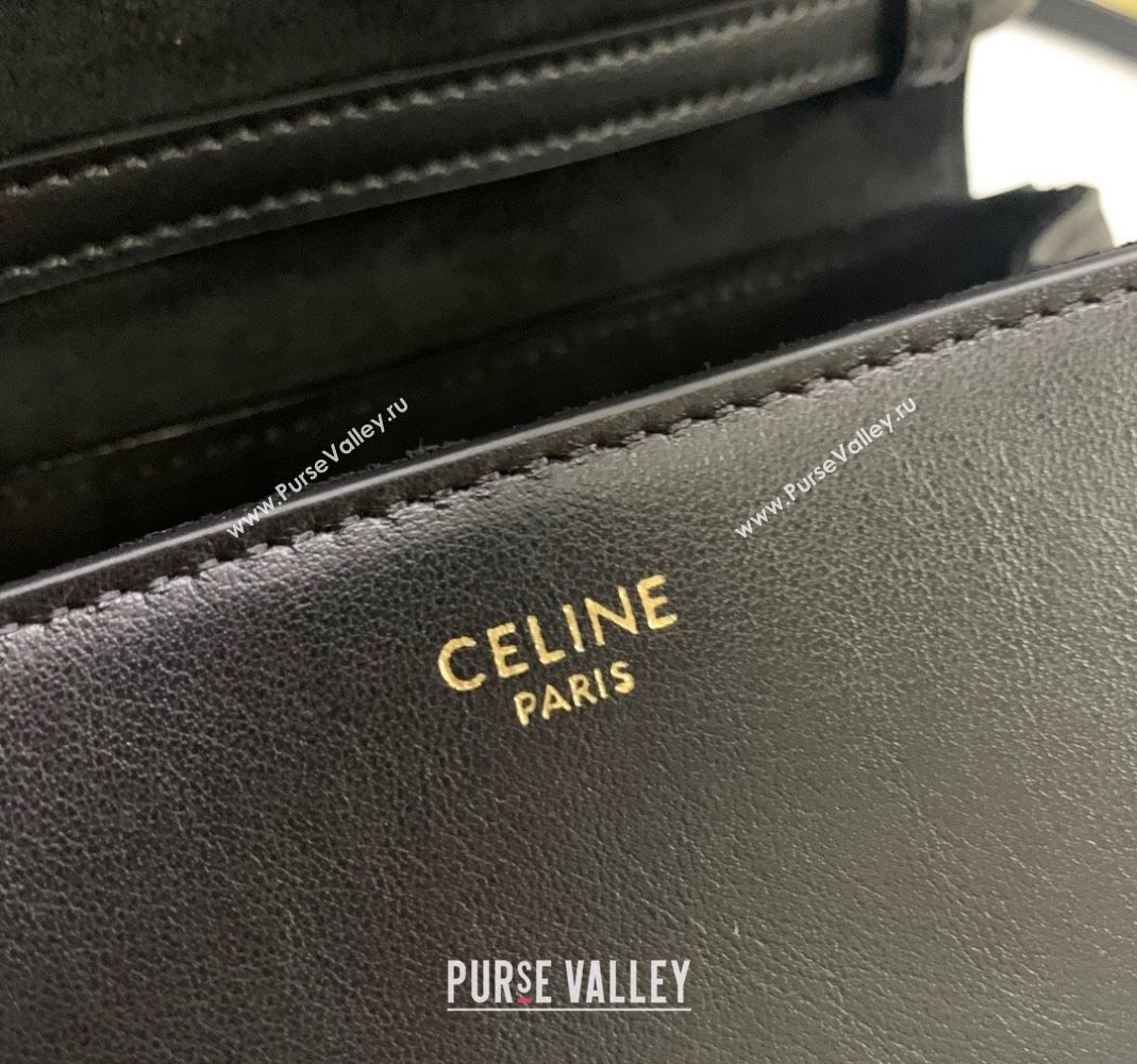 Celine Mini Soft 16 Bag in Calfskin Black 2024 100352 (BL-240415053)