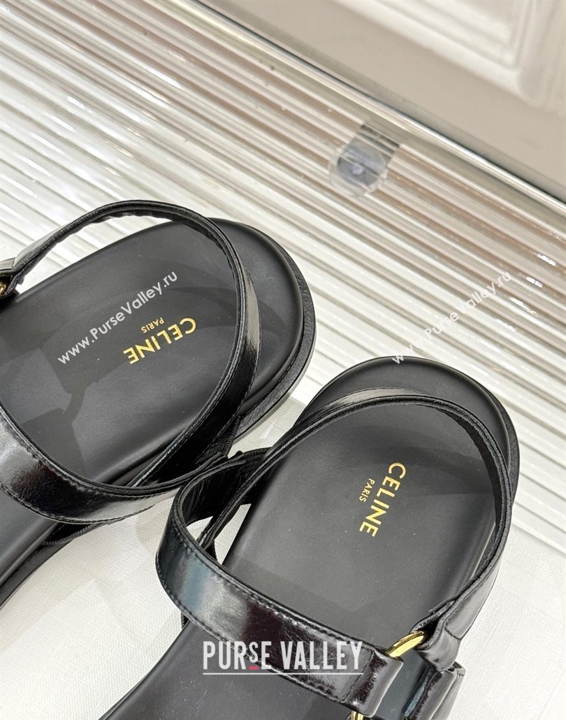 Celine Maud Flat Sandals in Calfskin Leather White 2025 (MD-250428121)