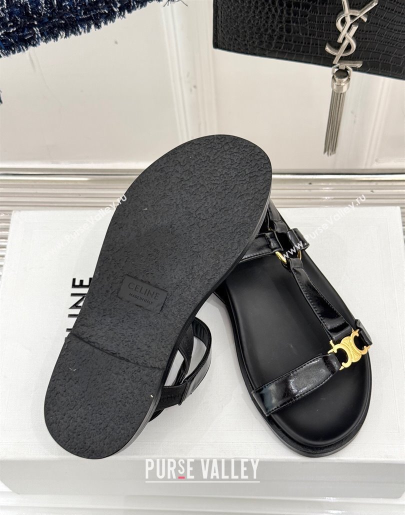 Celine Maud Flat Sandals in Calfskin Leather White 2025 (MD-250428121)