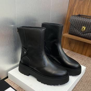 Celine Leather Ankle Boots 4.5cm Black 2025 CE082602 (JC-250826073)